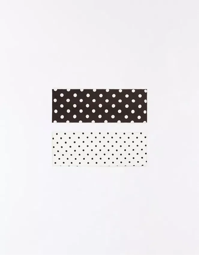 2-Pack of Polka Dot Hair Bands – Accessories 2-Pack of Polka Dot Hair Bands – Accessories