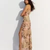 Animal Print Tulle Midi Dress Animal Print Tulle Midi Dress