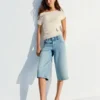 Asymmetric Belted T-Shirt