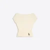 Asymmetric Belted T-Shirt