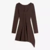 Asymmetric Long Sleeve Mini Dress with a Flared Hem – Dresses and Jumpsuits Asymmetric Long Sleeve Mini Dress with a Flared Hem – Dresses and Jumpsuits