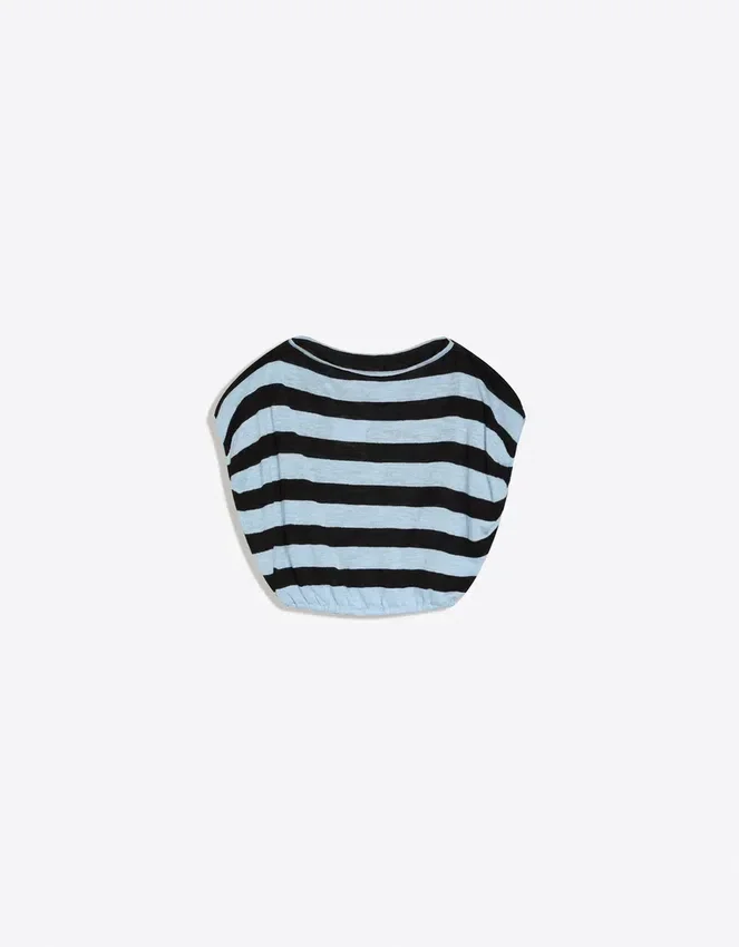 Asymmetric Striped Sweater – #Bershkastyle – Women Asymmetric Striped Sweater – #Bershkastyle – Women