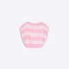 Asymmetric Striped Sweater