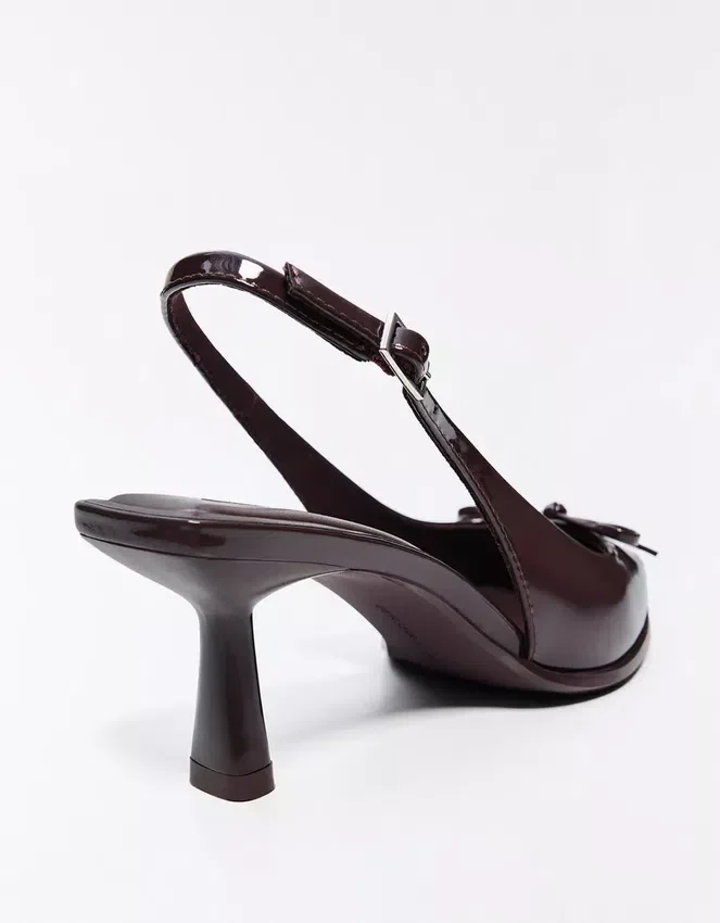 Backless Kitten-Heel Shoe – Heeled Shoes Backless Kitten-Heel Shoe – Heeled Shoes