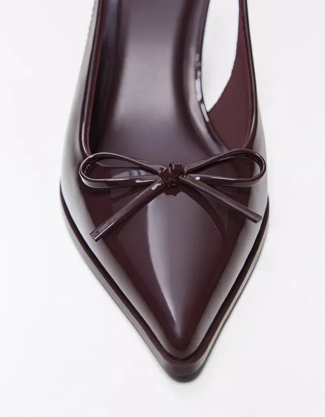 Backless Kitten-Heel Shoe – Heeled Shoes Backless Kitten-Heel Shoe – Heeled Shoes
