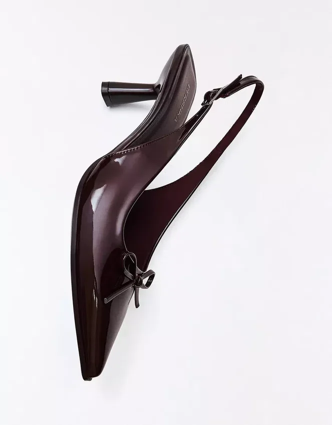 Backless Kitten-Heel Shoe – Heeled Shoes Backless Kitten-Heel Shoe – Heeled Shoes