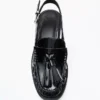 Backless Tassel Loafers Backless Tassel Loafers