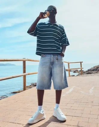 Baggy Denim Bermuda Shorts – Shorts and Jorts