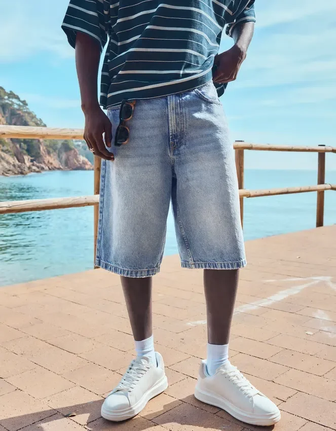 Baggy Denim Bermuda Shorts – Shorts and Jorts Baggy Denim Bermuda Shorts – Shorts and Jorts