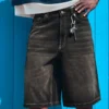 Baggy Denim Bermuda Shorts – Shorts and Jorts – Men Baggy Denim Bermuda Shorts – Shorts and Jorts – Men