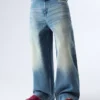 Baggy Jeans with Back Buckle – Jeans Baggy Jeans with Back Buckle – Jeans