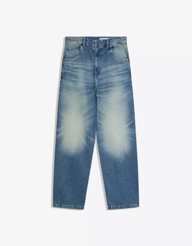 Baggy Jeans with Back Buckle – Jeans Baggy Jeans with Back Buckle – Jeans