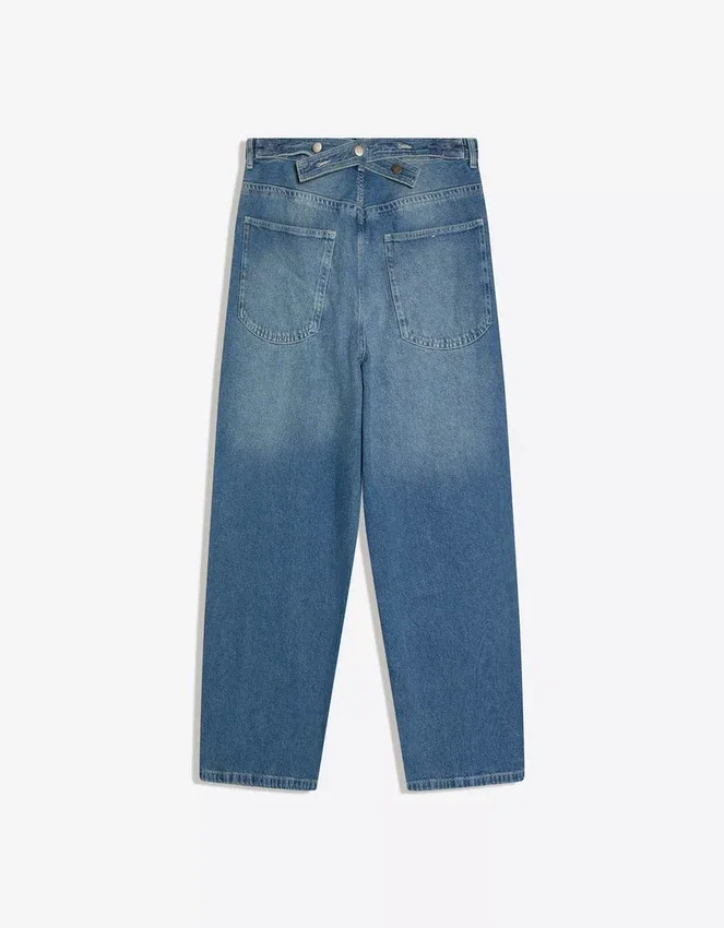 Baggy Jeans with Back Buckle – Jeans Baggy Jeans with Back Buckle – Jeans
