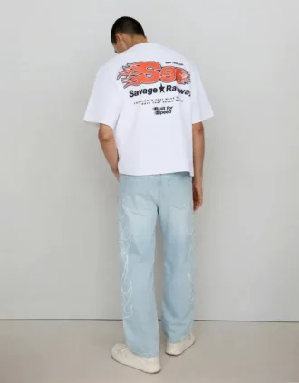 Baggy Jeans with Patch