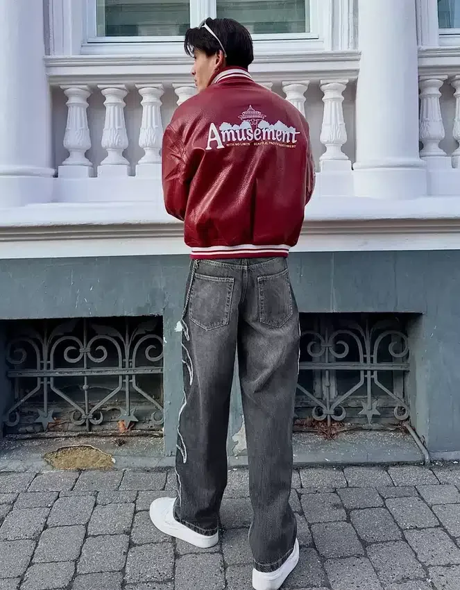 Baggy Jeans with Patch Baggy Jeans with Patch