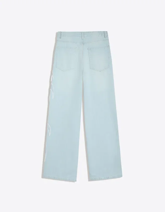 Baggy Jeans with Patch Baggy Jeans with Patch