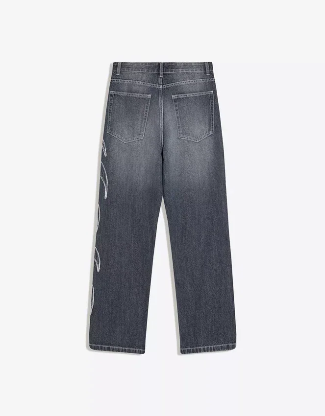 Baggy Jeans with Patch Baggy Jeans with Patch