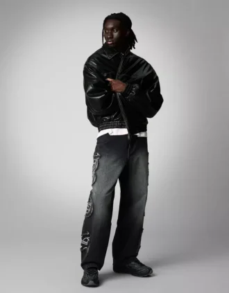 Baggy Jeans with Patch – Jeans – Men