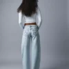Baggy Jeans with Star Studs – Pants Baggy Jeans with Star Studs – Pants