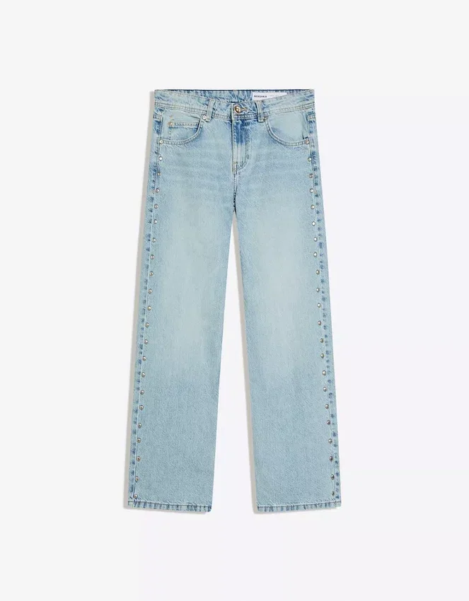 Baggy Jeans with Star Studs – Pants Baggy Jeans with Star Studs – Pants