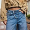 Balloon Effect Cropped Trench Coat – Jackets and Trench
