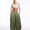 Balloon Fit Plush Trousers – Women Balloon Fit Plush Trousers – Women