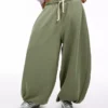 Balloon Fit Plush Trousers – Women Balloon Fit Plush Trousers – Women