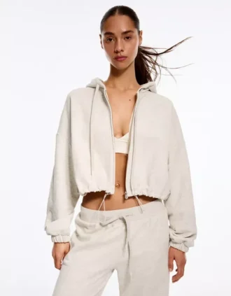 Balloon Zip-Up Hoodie