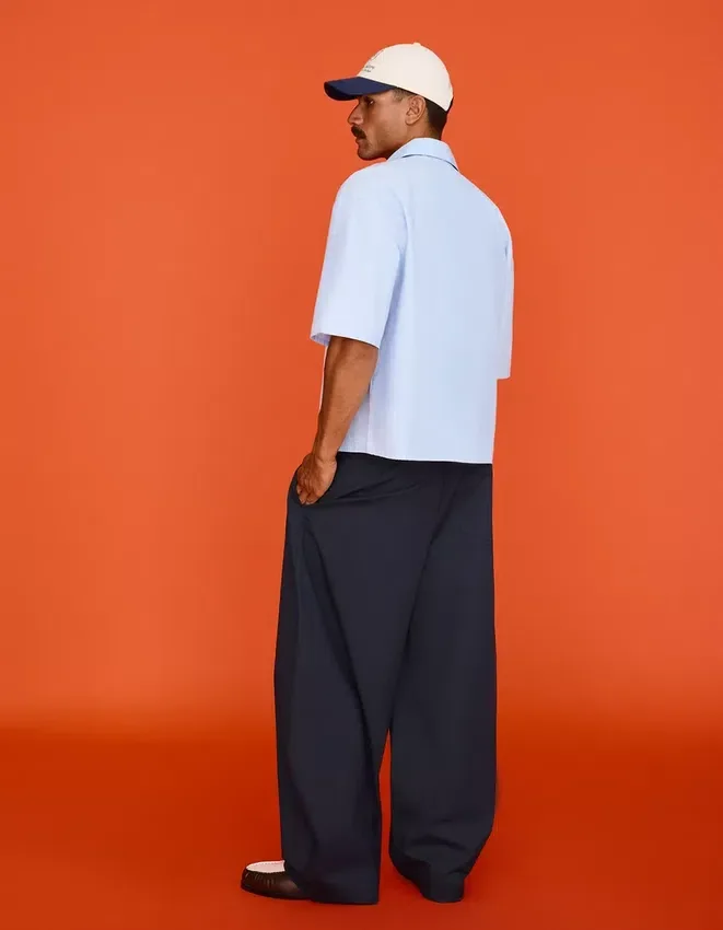 Barrel Trousers with Darts – Pants Barrel Trousers with Darts – Pants