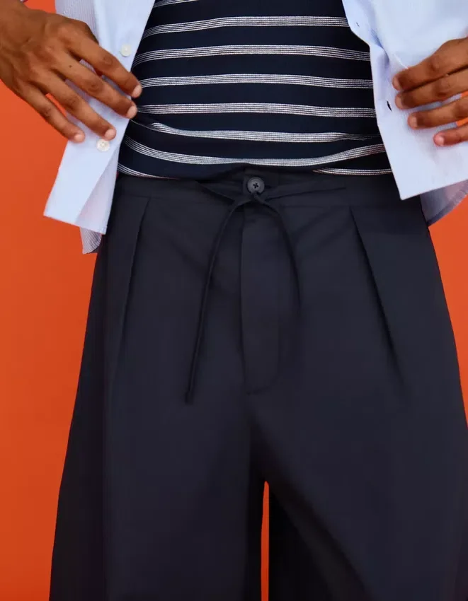 Barrel Trousers with Darts – Pants Barrel Trousers with Darts – Pants