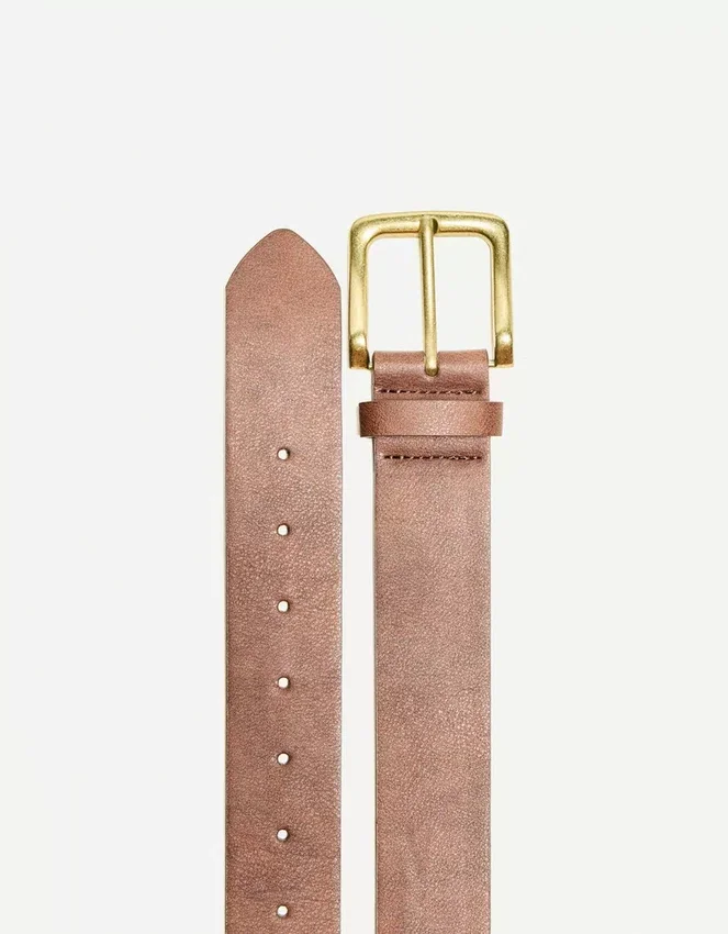 Belt with Gold Buckle – Accessories Belt with Gold Buckle – Accessories
