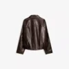 Belted Faux Leather Bomber Jacket – Jackets and Trench