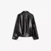 Belted Faux Leather Bomber Jacket – Jackets and Trench – Women Belted Faux Leather Bomber Jacket – Jackets and Trench – Women