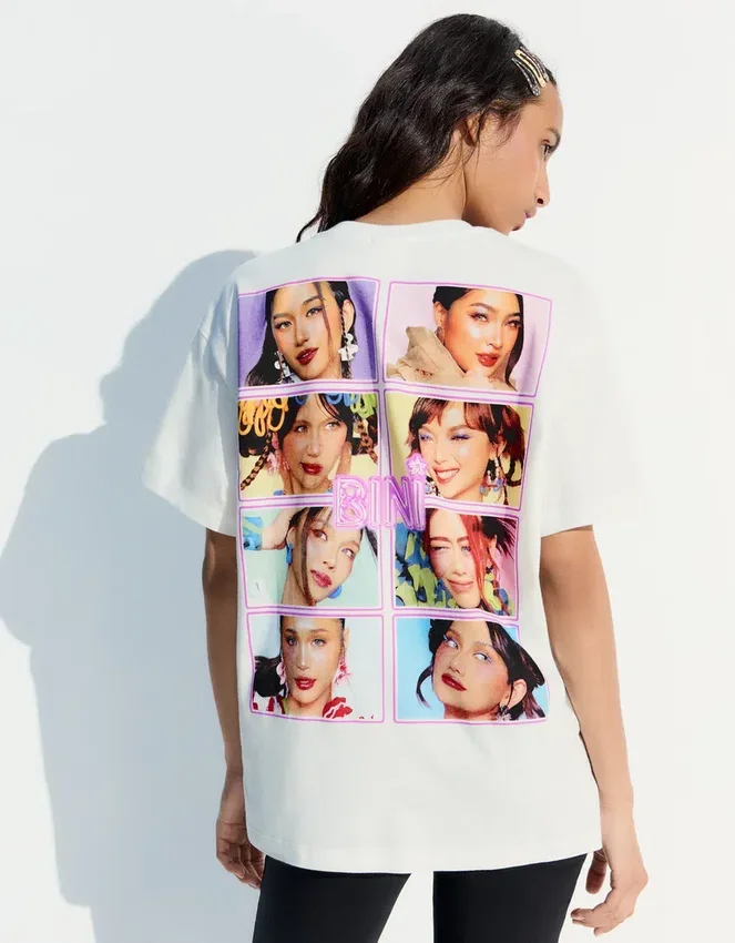Bini Oversize Print T-Shirt Bini Oversize Print T-Shirt