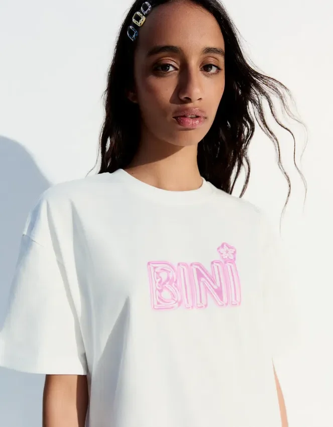 Bini Oversize Print T-Shirt Bini Oversize Print T-Shirt