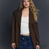 Blazer with Back Buckle – Jackets and Trench Blazer with Back Buckle – Jackets and Trench