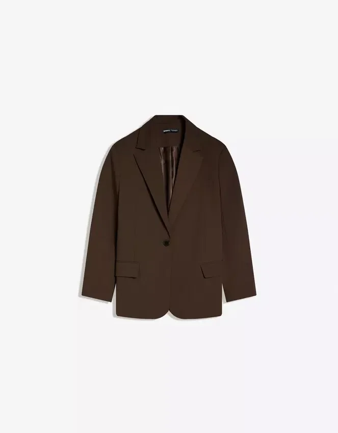 Blazer with Back Buckle – Jackets and Trench Blazer with Back Buckle – Jackets and Trench