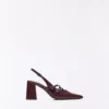 Block Heel Slingback Shoes with Buckles – Heeled Shoes Block Heel Slingback Shoes with Buckles – Heeled Shoes
