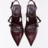 Block Heel Slingback Shoes with Buckles – Heeled Shoes Block Heel Slingback Shoes with Buckles – Heeled Shoes