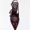 Block Heel Slingback Shoes with Buckles – Heeled Shoes Block Heel Slingback Shoes with Buckles – Heeled Shoes