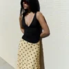 Bodysuit with Gathered Straps