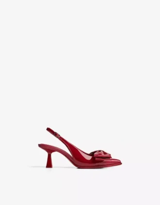 Bow Kitten-Heel Shoe – Heeled Shoes Bow Kitten-Heel Shoe – Heeled Shoes