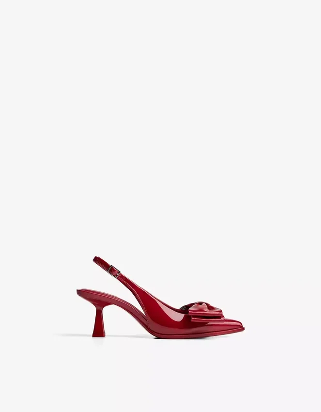 Bow Kitten-Heel Shoe – Heeled Shoes Bow Kitten-Heel Shoe – Heeled Shoes