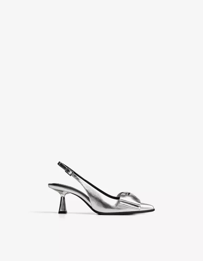 Bow Kitten-Heel Shoe – Heeled Shoes Bow Kitten-Heel Shoe – Heeled Shoes