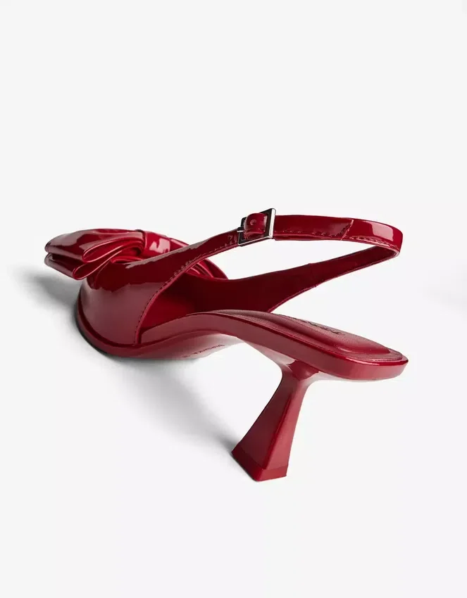 Bow Kitten-Heel Shoe – Heeled Shoes Bow Kitten-Heel Shoe – Heeled Shoes