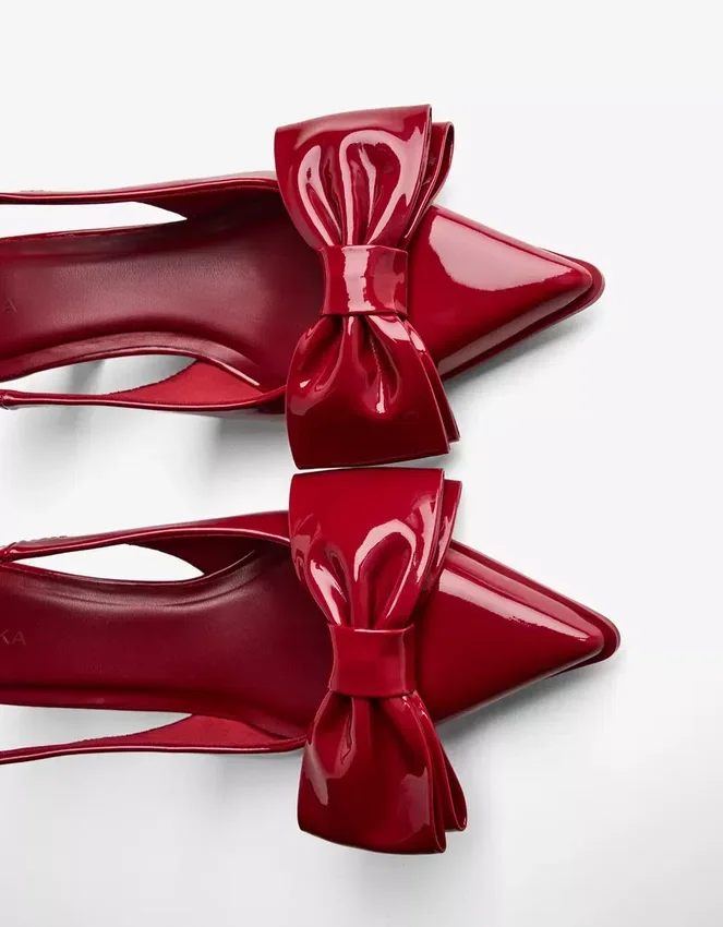 Bow Kitten-Heel Shoe – Heeled Shoes Bow Kitten-Heel Shoe – Heeled Shoes