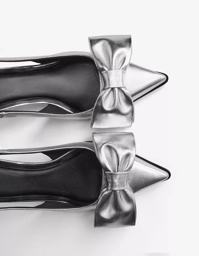 Bow Kitten-Heel Shoe – Heeled Shoes Bow Kitten-Heel Shoe – Heeled Shoes