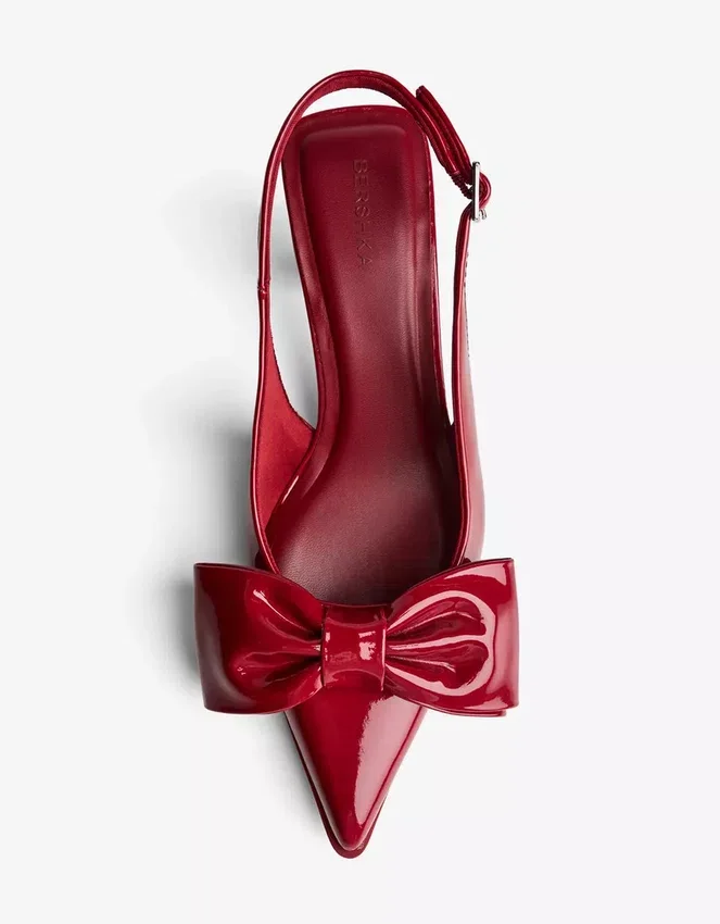 Bow Kitten-Heel Shoe – Heeled Shoes Bow Kitten-Heel Shoe – Heeled Shoes