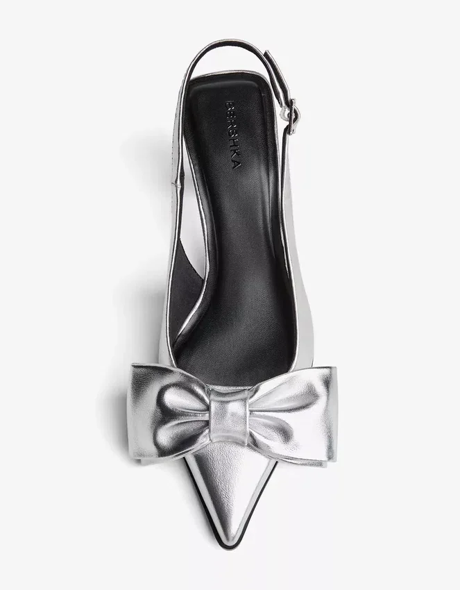 Bow Kitten-Heel Shoe – Heeled Shoes Bow Kitten-Heel Shoe – Heeled Shoes