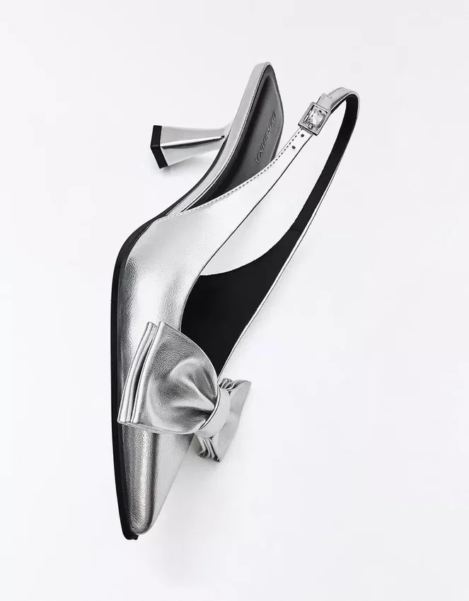 Bow Kitten-Heel Shoe – Heeled Shoes Bow Kitten-Heel Shoe – Heeled Shoes